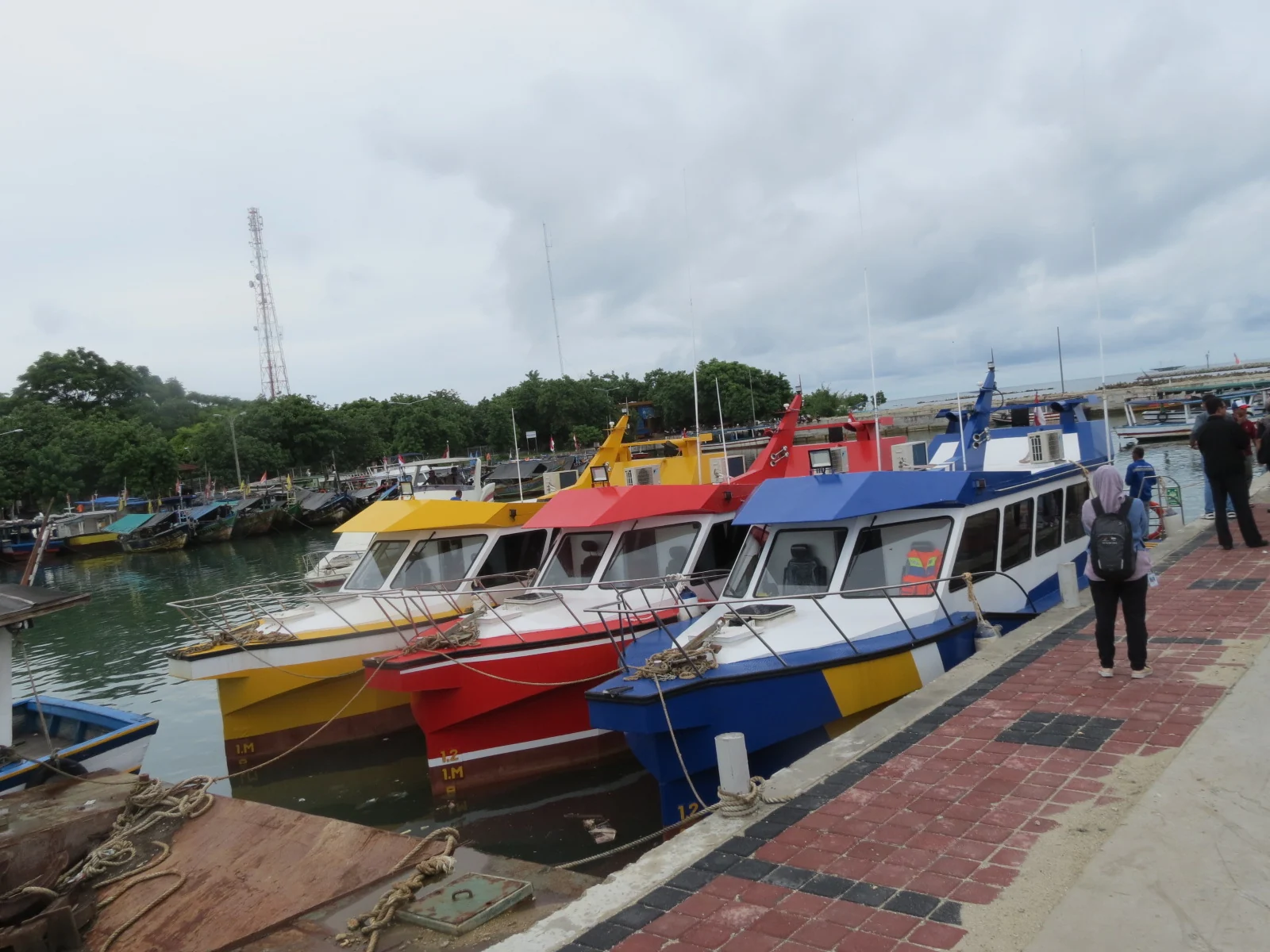 Kapal penumpang dalam dokumentasi sea trial 2019, Bintuni